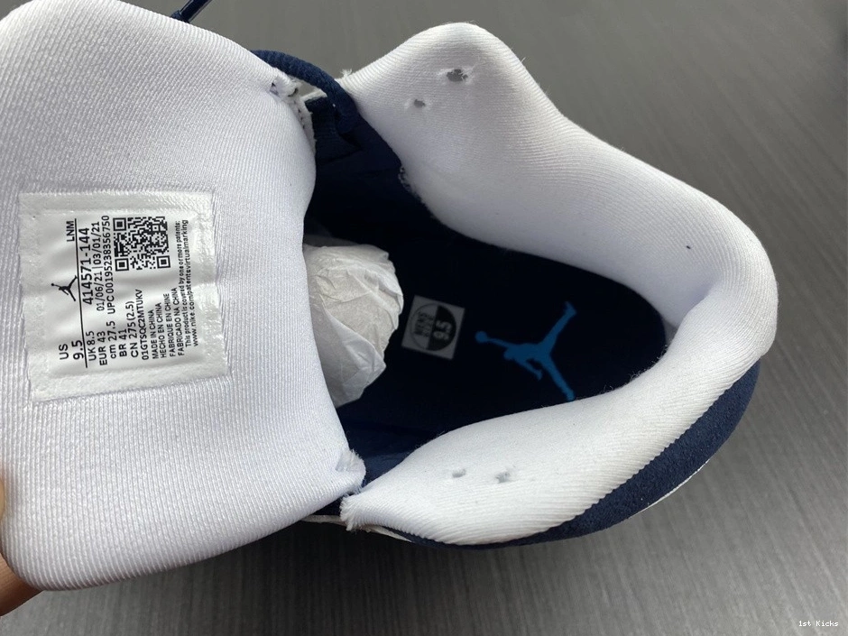 POWDER BLUE AIR JORDAN 414571-144 ” 13 “DARK 0310